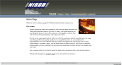Desktop Screenshot of nicholsind.com